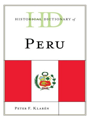 cover image of Historical Dictionary of Peru